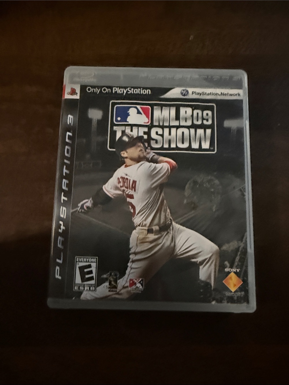 Sony PlayStation 3 MLB 09 The Show - Black & White Cover